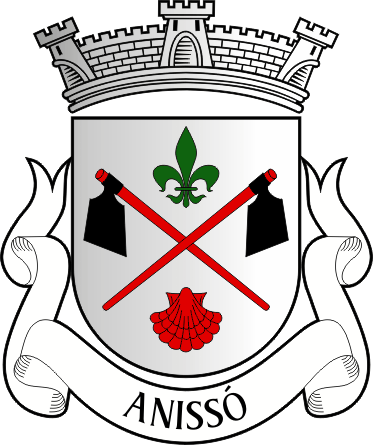Brasão da antiga freguesia de Anissó - Anissó former civil parish, coat-of-arms