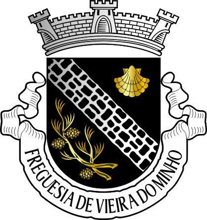 Brasão da freguesia de Vieira do Minho - Vieira do Minho civil parish, coat-of-arms Brasão da freguesia de Vieira do Minho - Vieira do Minho civil parish, coat-of-arms