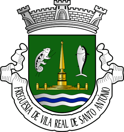Brasão da freguesia de Vila Real de Santo António - Vila Real de Santo António civil parish, coat-of-arms