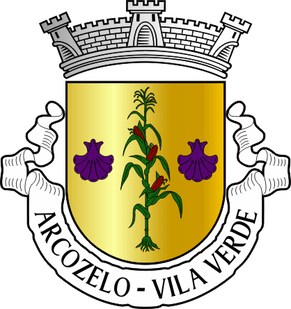 Brasão da antiga freguesia de Arcozelo - Arcozelo former civil parish, coat-of-arms