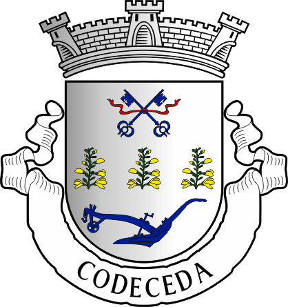 Brasão da antiga freguesia de Codeceda - Codeceda former civil parish, coat-of-arms