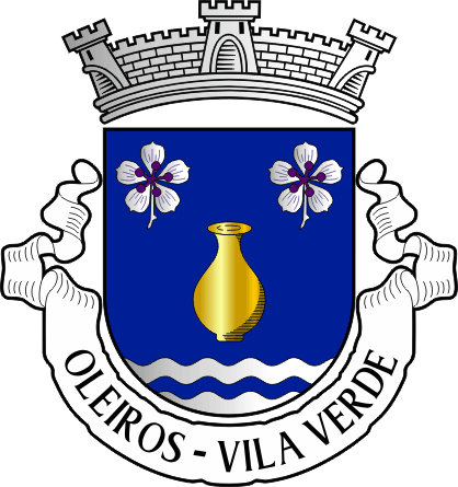 Brasão da freguesia de Oleiros - Oleiros civil parish, coat-of-arms Brasão da freguesia de Oleiros - Oleiros civil parish, coat-of-arms