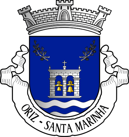 Brasão da antiga freguesia de Oriz (Santa Marinha) - Oriz (Santa Marinha) former civil parish, coat-of-arms