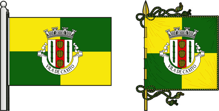 Bandeira e estandarte do Concelho do Dande - Dande municipal flag and banner