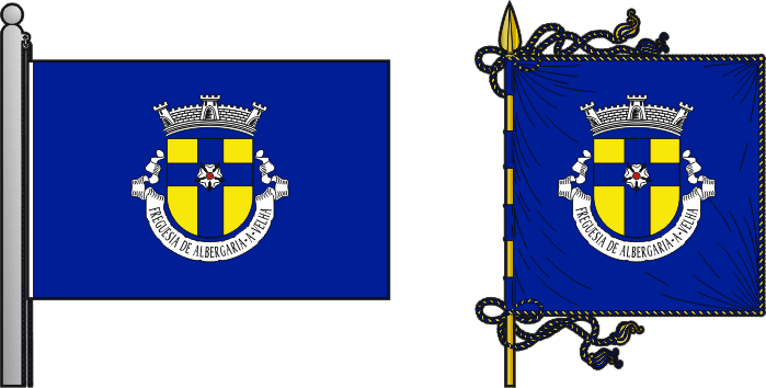 Bandeira e estandarte da antiga freguesia de Albergaria-a-Velha - Albergaria-a-Velha former civil parish, flag and banner Bandeira e estandarte da antiga freguesia de Albergaria-a-Velha - Albergaria-a-Velha former civil parish, flag and banner