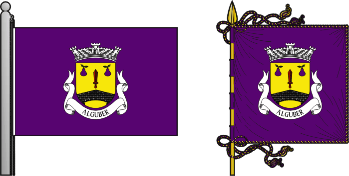 Proposta para a bandeira e estandarte da freguesia de Alguber - Alguber civil parish, flag and banner proposal Proposta para a bandeira e estandarte da freguesia de Alguber - Alguber civil parish, flag and banner proposal