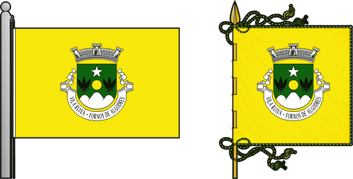 Bandeira e estandarte da antiga freguesia de Vila Ruiva - Vila Ruiva former civil parish, flag and banner Bandeira e estandarte da antiga freguesia de Vila Ruiva - Vila Ruiva former civil parish, flag and banner