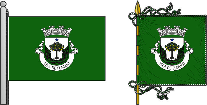Proposta para a bandeira e estandarte do Município de Fundão - Fundão municipal flag and banner proposal Proposta para a bandeira e estandarte do Município de Fundão - Fundão municipal flag and banner proposal
