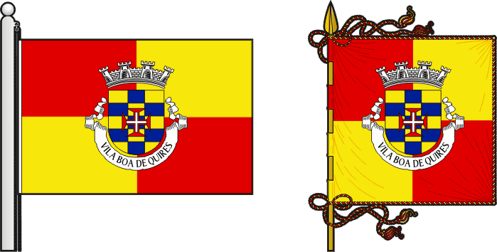 Bandeira e estandarte da antiga freguesia de Maureles - Maureles former civil parish, flag and banner Bandeira e estandarte da antiga freguesia de Maureles - Maureles former civil parish, flag and banner