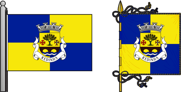 Bandeira e estandarte da freguesia de Redinha - Redinha civil parish, flag and banner Bandeira e estandarte da freguesia de Redinha - Redinha civil parish, flag and banner