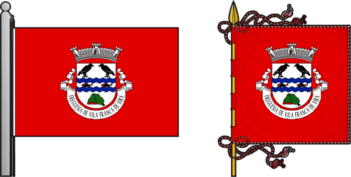 Proposta para a bandeira e estandarte da Freguesia de Vila Franca de Xira - Vila Franca de Xira civil parish, flag and banner proposal Proposta para a bandeira e estandarte da Freguesia de Vila Franca de Xira - Vila Franca de Xira civil parish, flag and banner proposal