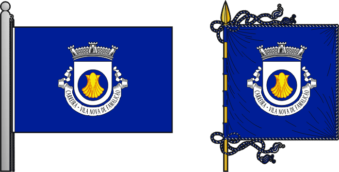 Bandeira e estandarte da antiga freguesia de Carreira - Carreira former civil parish, flag and banner Bandeira e estandarte da antiga freguesia de Carreira - Carreira former civil parish, flag and banner