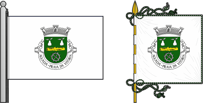 Bandeira e estandarte da freguesia de Agualva - Agualva civil parish, flag and banner Bandeira e estandarte da freguesia de Agualva - Agualva civil parish, flag and banner